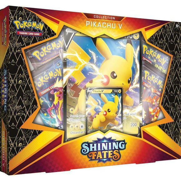 Pokemon TCG Shining Fates Pikachu V Box Collection