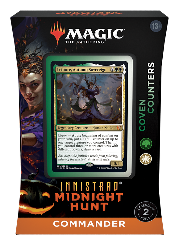 Innistrad Midnight Hunt - Commander Deck Set of 2 -Magic:The Gathering MTG