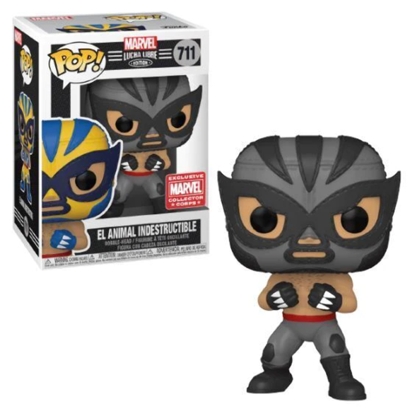 Marvel Luchadores El Animal Indestructible Wolverine Pop! Vinyl Figure #711