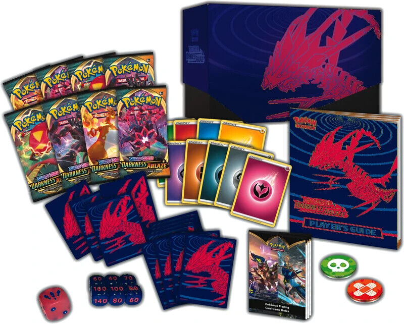 Pokemon TCG Darkness Ablaze Elite Trainer Box (ETB) | Booster Packs ...