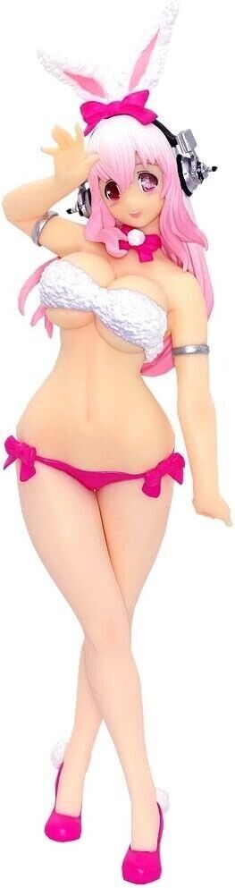 Super Sonico Concept Figure Series Easter Bunny Pink ver. Sonico Figure FuRyu