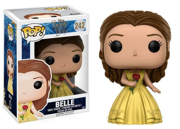 Disney Beauty & The Beast Belle with Rose #242 Vinyl Figure