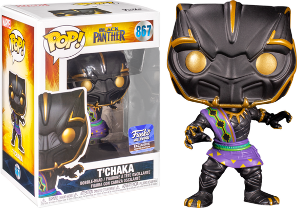 Marvel Black Panther Funko Hollywood Exclusive T'Chaka #867
