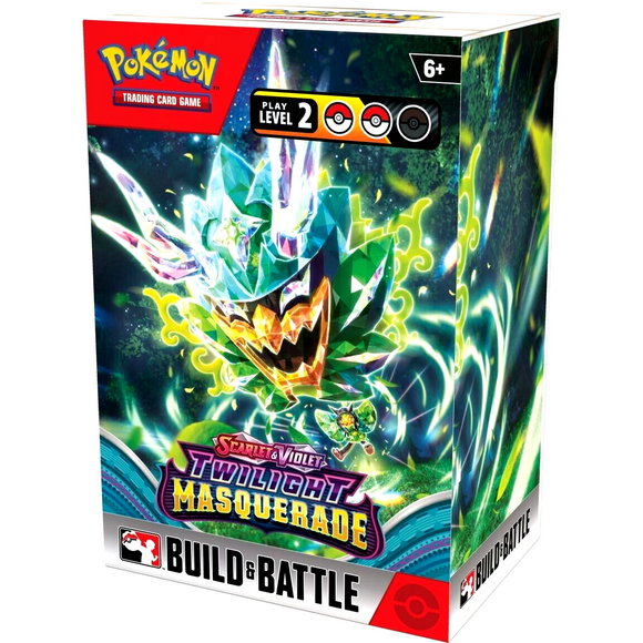 Pokemon TCG Twilight Masquerade Build & Battle Kit Prerelease Box