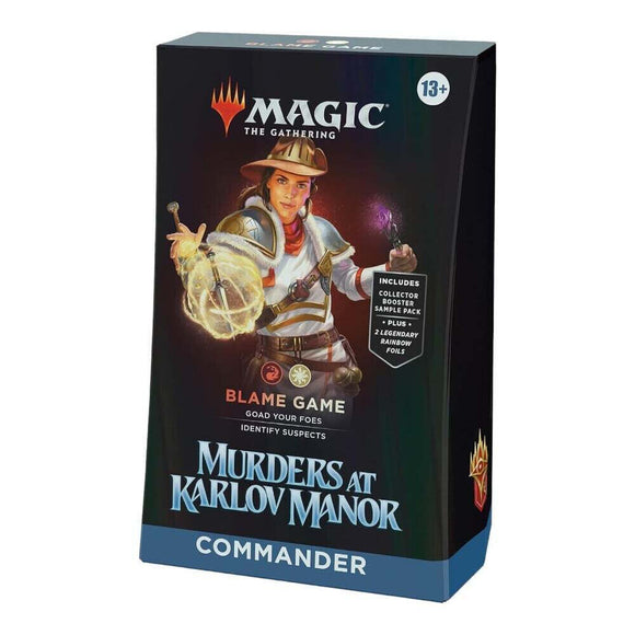 Magic The Gathering Murders at Karlov Manor Commander Deck - Blame Game