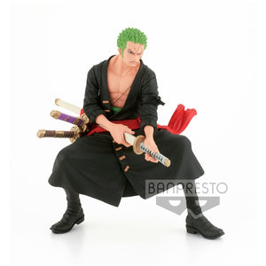 Banpresto King Of Artist One Piece - The Roronoa Zoro Wanokuni Figure