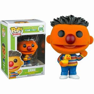 SESAME STREET #05 ERNIE (FLOCKED)