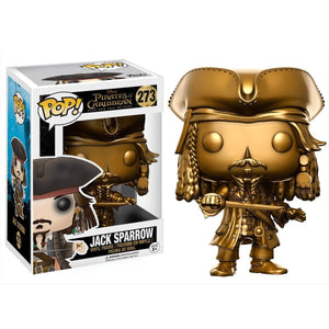 DISNEY PIRATES OF THE CARIBBEAN #273 JACK SPARROW (GOLD)