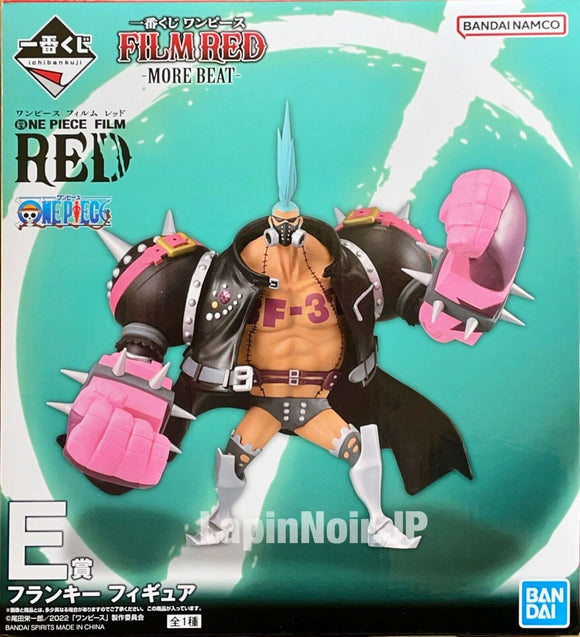 Bandai Spirits Ichiban Kuji One Piece FILM RED MORE BEAT E-Prize Franky Figure