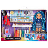 Rainbow High Dream & Design Fashion Studio Playset With Skyler Doll 40+ Pieces