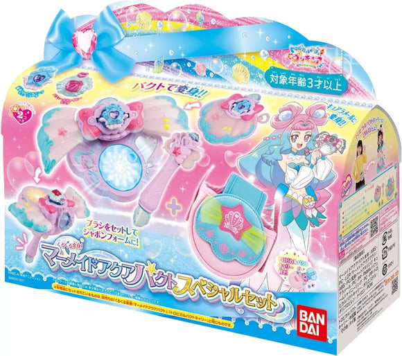 Bandai Tropical Rouge Precure Transform Mermaid Aqua Pact Special