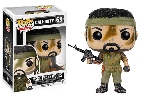 Major Frank Woods Pop 69 - Call of Duty Funko Pop