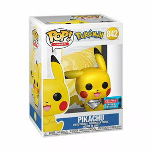 Pokemon - Pikachu Sitting Diamond Glitter Festival of Fun 2021 US Exclusive P...