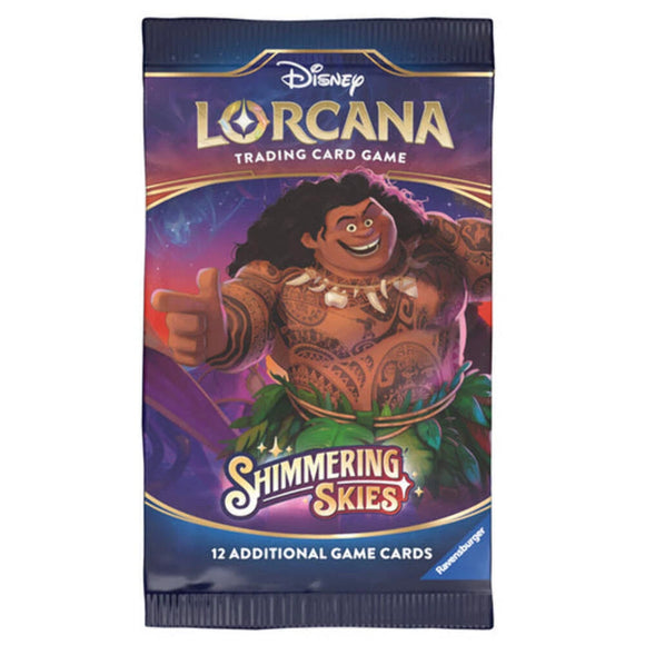 Disney Lorcana: Shimmering Skies Booster Pack