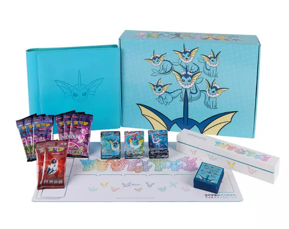 Pokemon TCG S-Chinese 2024 Eevee GX Gift Box Vaporeon