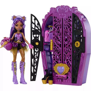 Monster High Skulltimate Secrets Monster Mysteries Playset Clawdeen Wolf Doll wi