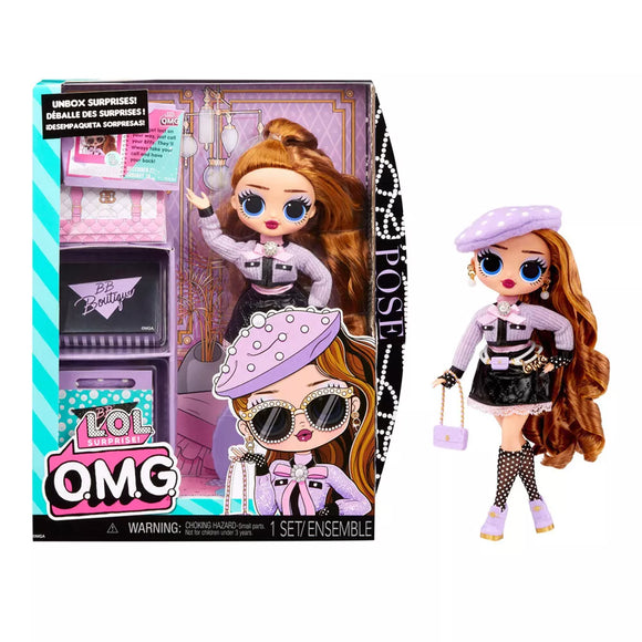 L.O.L. Surprise! OMG Series 8 Fashion Styling Kids Playing Doll Pose