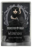 Monster High Rave’N Wednesday Addams Doll Black Gothic Gown Dress Netflix HXJ03