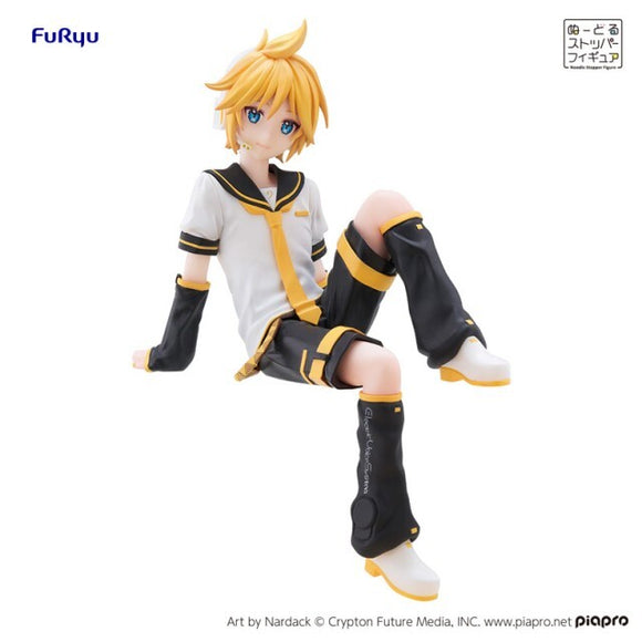 FuRyu kuji Hatsune Miku Kagamine Len Noodle Stopper Figure Prize C