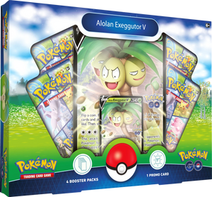 POKEMON TCG Pokemon GO Collection Alolan Exeggutor V Box