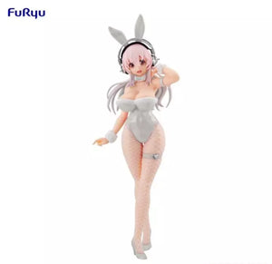 FuRyu Nitroplus BiCute Bunnies Super Sonico Pearl White Ver Figure Bunny Girl