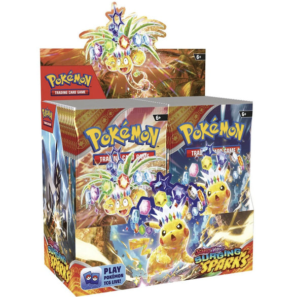 Pokemon TCG -Scarlet & Violet - Surging Sparks - Booster Box