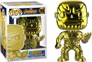 Marvel-Avengers 3: Infinity War - Thanos Yellow Chrome US Exclusive #289