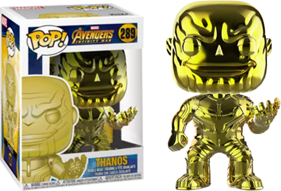 Marvel-Avengers 3: Infinity War - Thanos Yellow Chrome US Exclusive #289