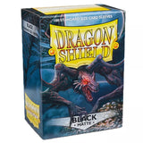 Dragon Shield Rhipodon Matte Black Sleeves 100 Pack