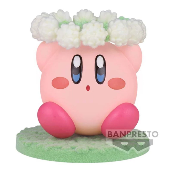 Kirby Fluffy Puffy Mine Play In The Flower (B:KIRBY)