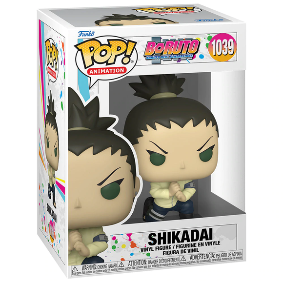 Boruto's Shikadai Funko POP: Nara Clan Heir with UV Sleeve