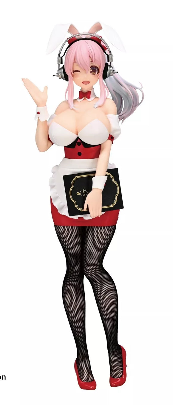 FuRyu BiCute Bunnies Figure Super Sonico Waitress Ver.