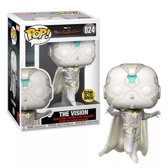 WandaVision The Vision Glow in the Dark Exclusive Pop! Vinyl Figure #824