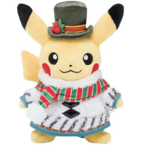 Pokmn Warm Christmas Gift Anime Pikachu Winter Plush Doll Plush Toy