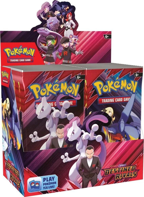 Pokemon TCG Destined Rivals Booster Box Scarlet & Violet