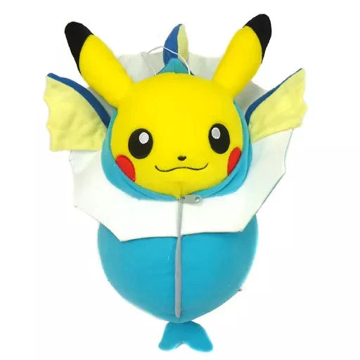 Pikachu Vaporeon Sleeping Bag Plush - Pokémon Nebukuro Collection