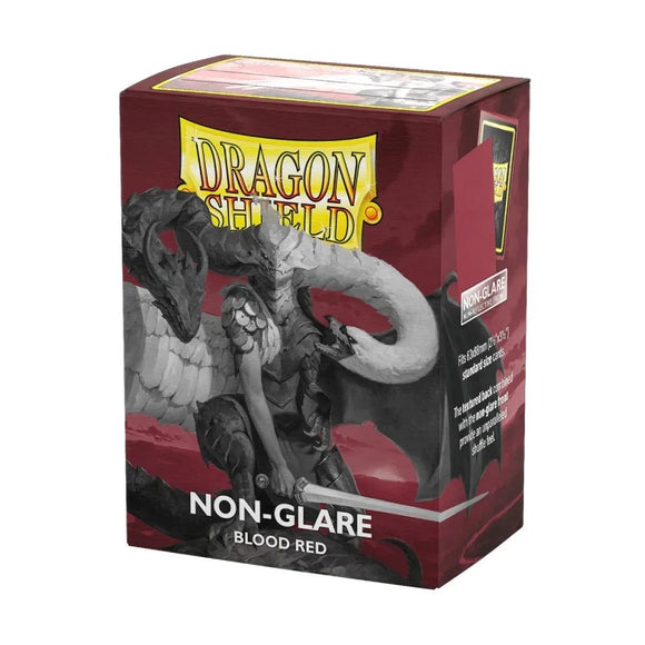 Dragon Shield: Sleeves – Matte – Blood Red 100 Pack