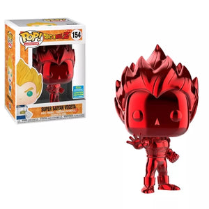 Dragon Ball Z Super Saiyan Vegeta Red Chrome SDCC 2019 #154