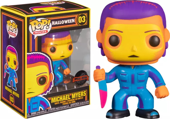 Halloween Michael Myers Black Light Exclusive Pop! Vinyl Figure #03