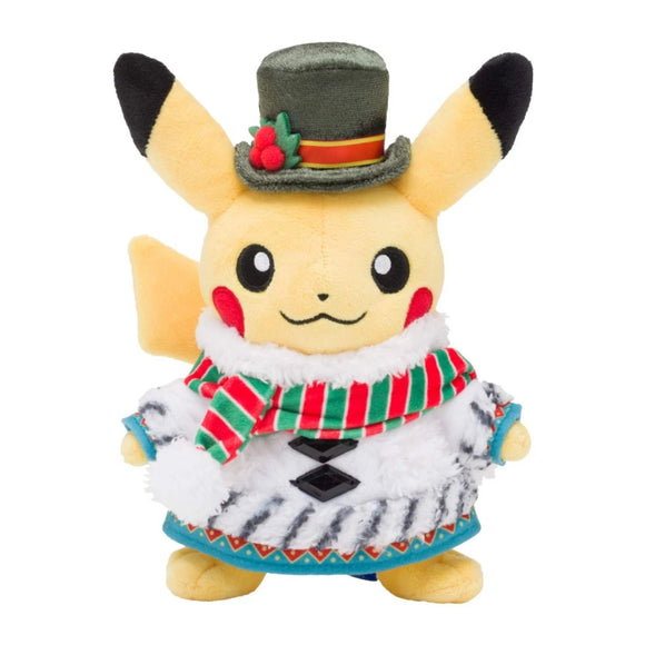 Pokémon Pikachu Plush Toy Christmas Wonderland Official