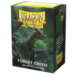 Dragon Shield: Sleeves – Matte – Forest Green 100 Pack