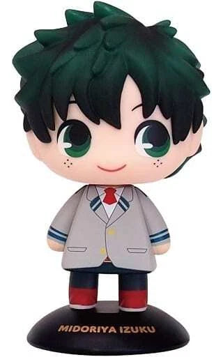 Midoriya Uniform My Hero Academia Swaying Head Figure