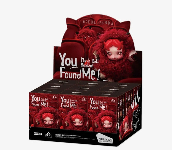 SKULLPANDA You Found Me! Series Plush Doll Pendent