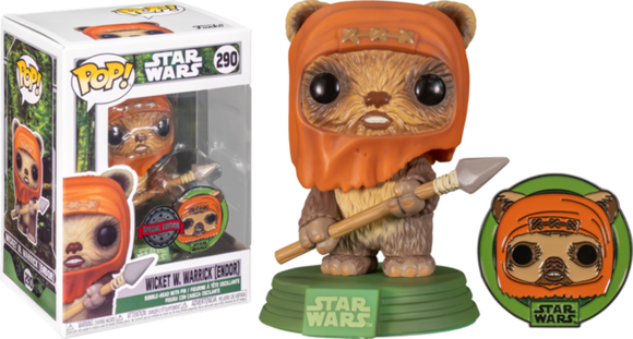 Across the Galaxy - Wicket US Exclusive Pop! Vinyl with Pin