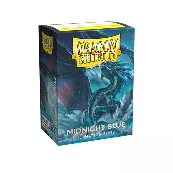 Dragon Shield 100ct Box - Midnight Blue Matte Sleeves