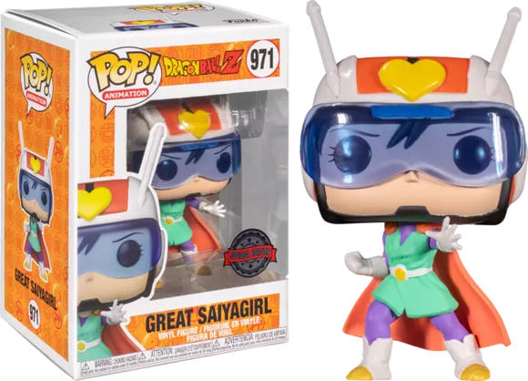 Dragon Ball Z Figurine POP! Animation Vinyl Great Saiyagirl Exclusive #971