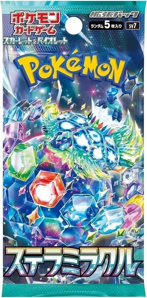 Stellar Miracle sv7 Booster Pack Japanese