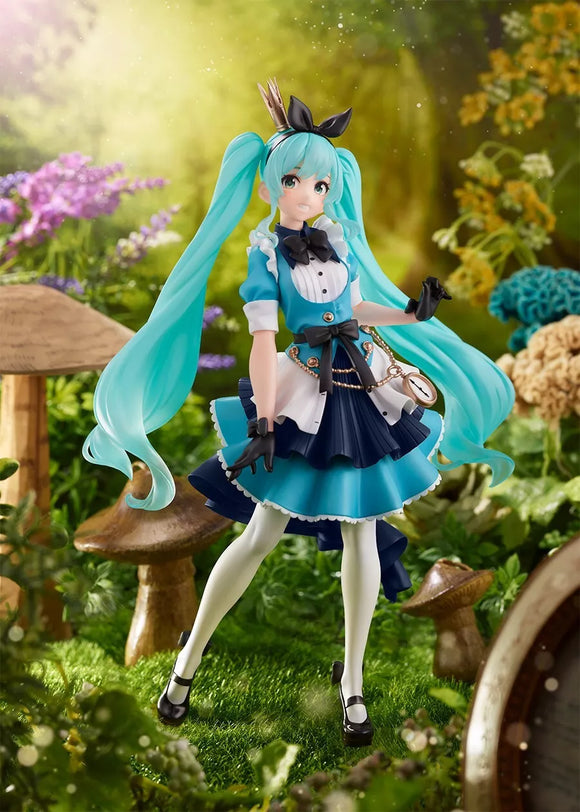 TAITO Miku Hatsune Princess AMP Figure Alice ver