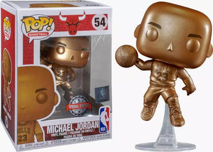 NBA Chicago Bulls Michael Jordan Bronzed #54