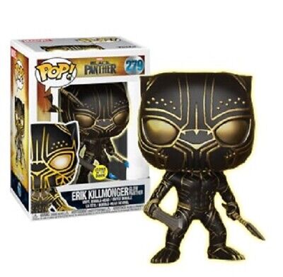 Erik Killmonger # 279 Glow Panther GITD Marvel Black Panther